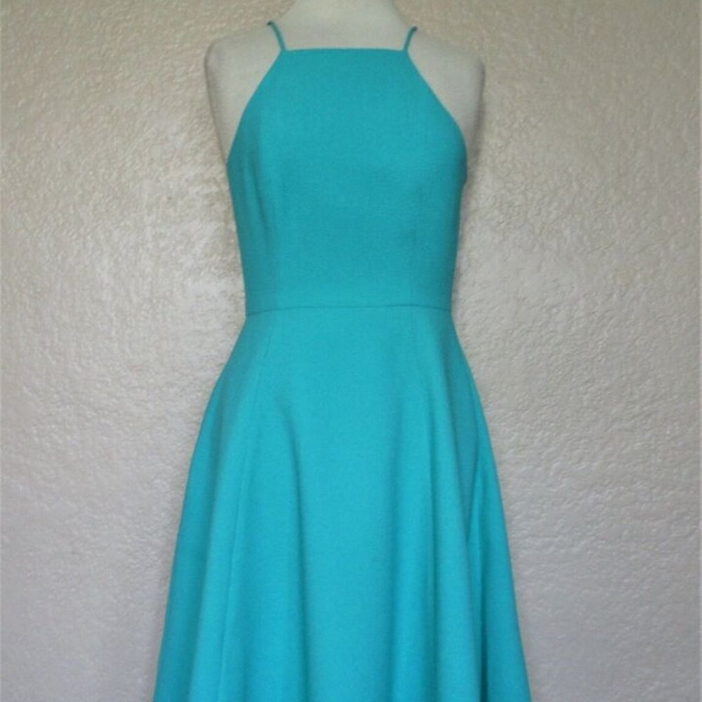 NWT BLACK HALO midi flare dress